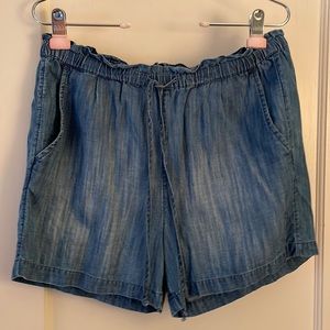 Cloth and stone slouchy drawstring shorts